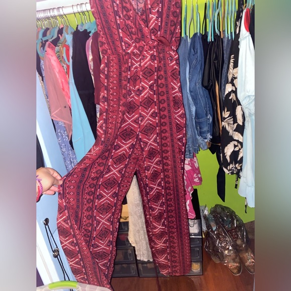 Red jumpsuit - Picture 2 of 3